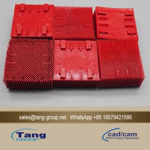 130298 Red Nylon Bristles Block Bristle Brush Suitable For Auto Cutter VT2500