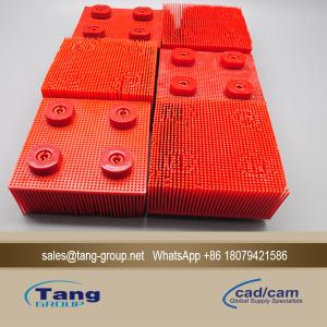 Nylon Bristles Round Foot Red Suitable For Lectra Cutter VT5000 / VT7000