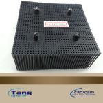 Preto Pp / Nylon, cerdas de plástico Para Gerber Cortador Gtxl / S5200 Parts 92912001