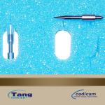 Carbide Blades 1,5 milímetros * Ceramic / para Pequenas detalhada Personagens CB15UB para plotter de corte Graphtec