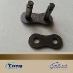 Conexión Chain Link # 40 Para Gerber Hidráulico Transmisión GGT SY101 N º: 288 000 601
