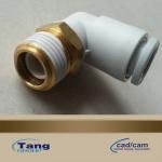 FTG tubo cotovelo 6 milímetros 1/8pt W / Selante SMC para Gerber Cortador Xlc7000 / Z7 Peças No: 465501062