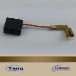 Motor Brush, Enprotech # L00286-1d-31 (V511) Para Sanyo Denki Dc Servo Motor 238500035
