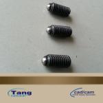 Apontou Screw M8x15 W.Lock / Slot Gn 615 Para Gerber Espalhador Parts Xls50 1000-252-080015
