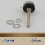 Rotary potenciômetro 1klin, Niebuhr, Cosmos Tóquio Para Gerber Espalhador Peças No: 5170-065-0007