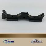 Upr Cbd Bld Gid Assy, Sharpner & Presserfoot Assembly Para Gerber Cortador Xlc7000 93297001